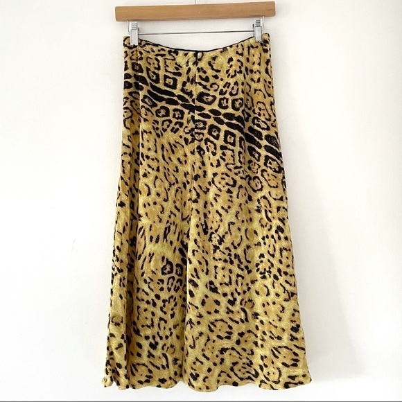 NEW Kobi Halperin Kathy Animal Print Midi Skirt - Picture 4 of 7